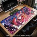 Mew Neon City Mouse Pad – gaming desk mat by Padloom