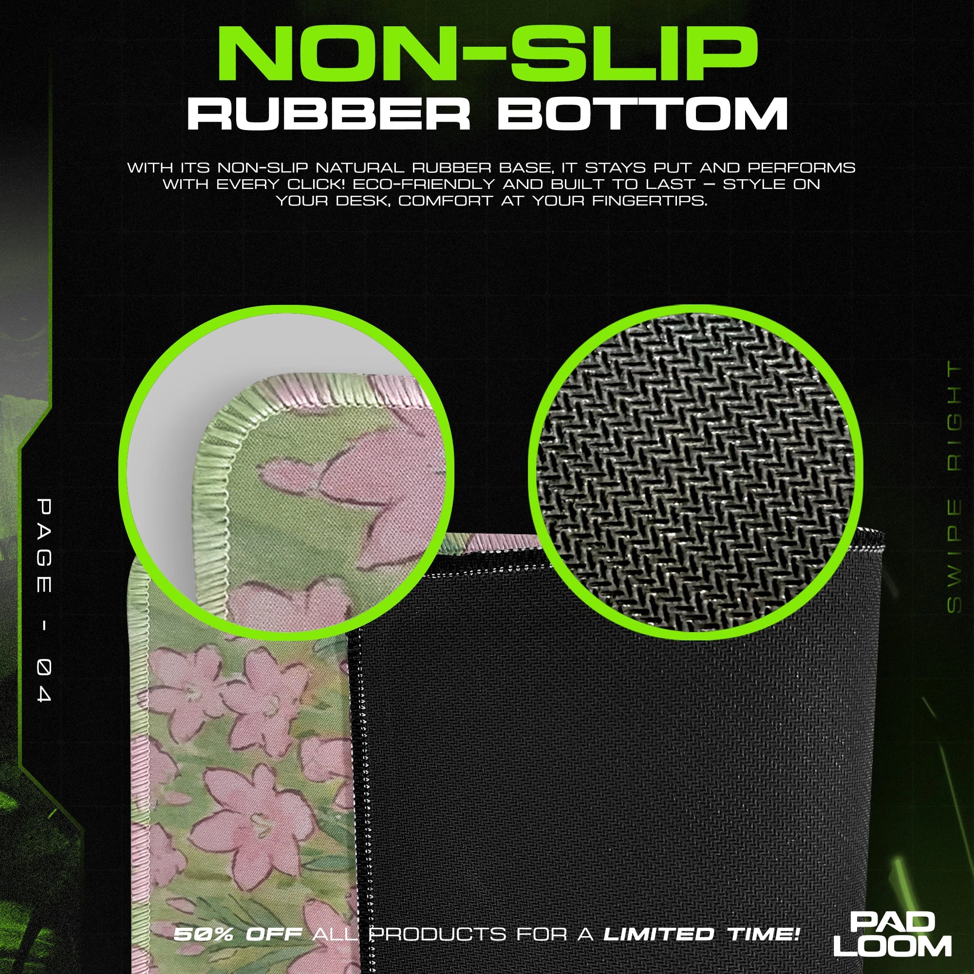 Mew Pink Blossom Field Mouse Pad - Pokémon Desk Mat