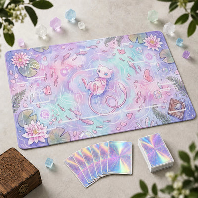 Mew Pond Playmat - Pokemon TCG Mat