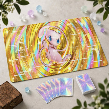 Mew Rainbow Playmat - Pokemon TCG Mat