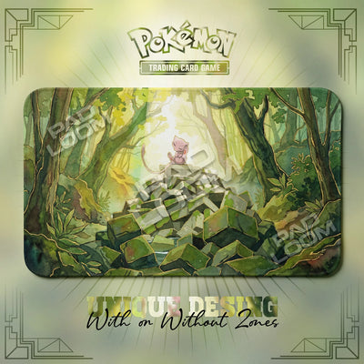 Mew Ruins Playmat - Pokemon TCG Mat