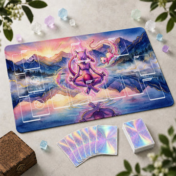 Mewtwo Meditation Playmat - Pokemon TCG Mat