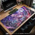 Mewtwo Moonlit Ruins Mouse Pad – gaming desk mat by Padloom
