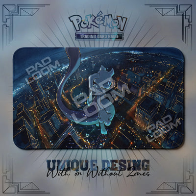 Mewtwo Skyline Playmat - Pokemon TCG Mat