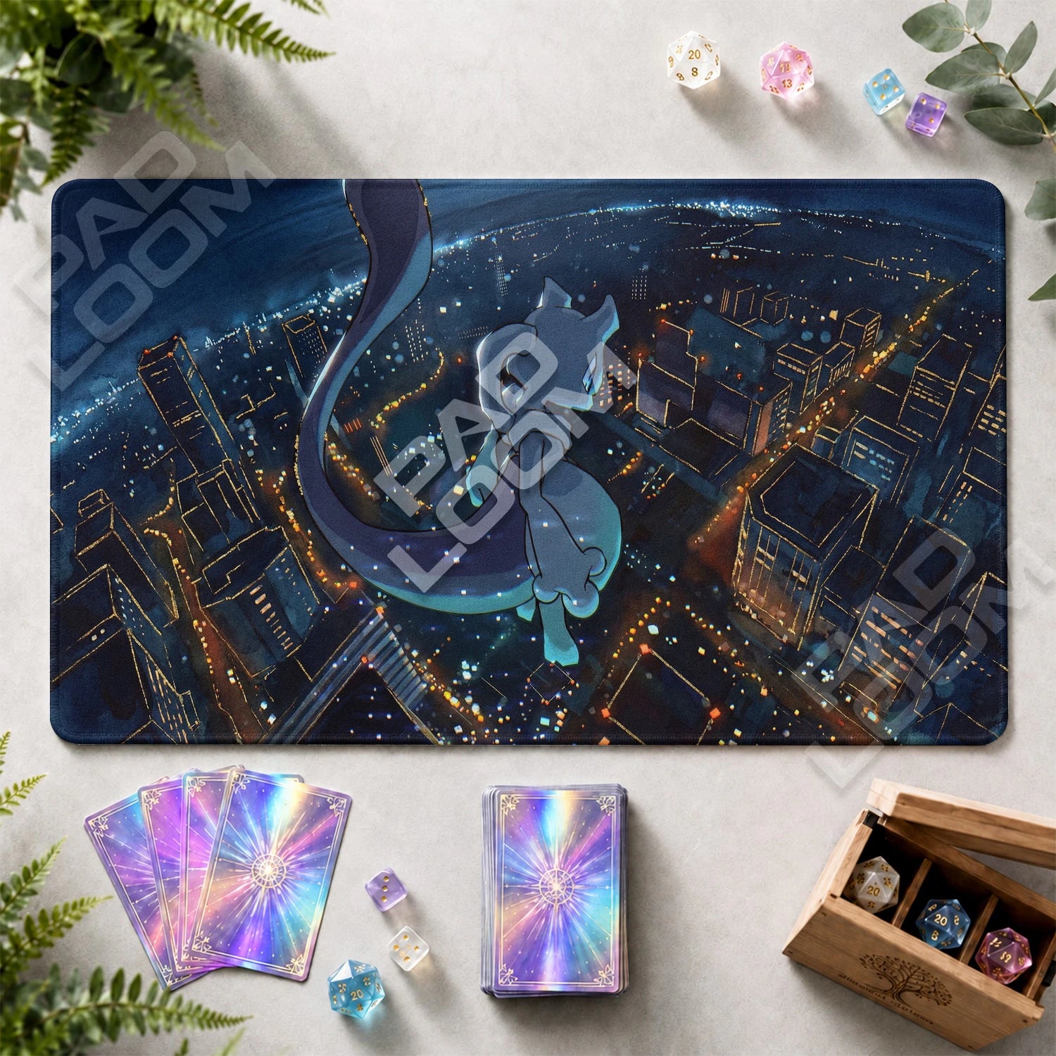 Mewtwo Skyline Playmat - Pokemon TCG Mat - view 2