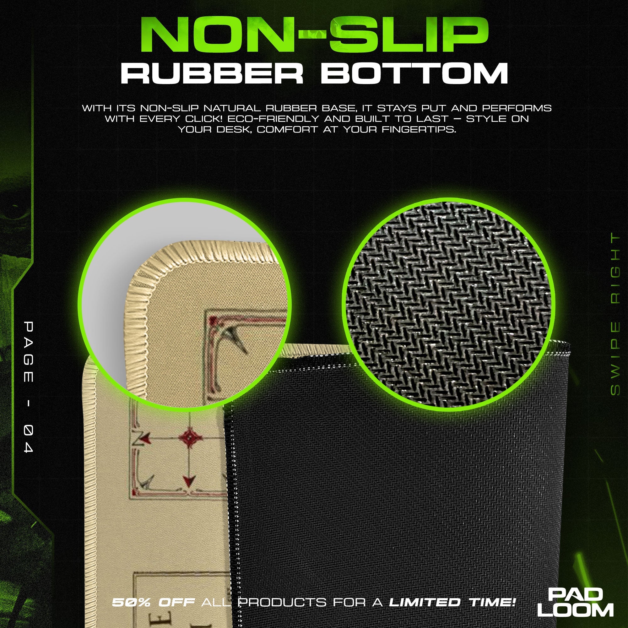 Middle-earth Map Mouse Pad - LOTR Fantasy Gaming Mouse Pad Padloom