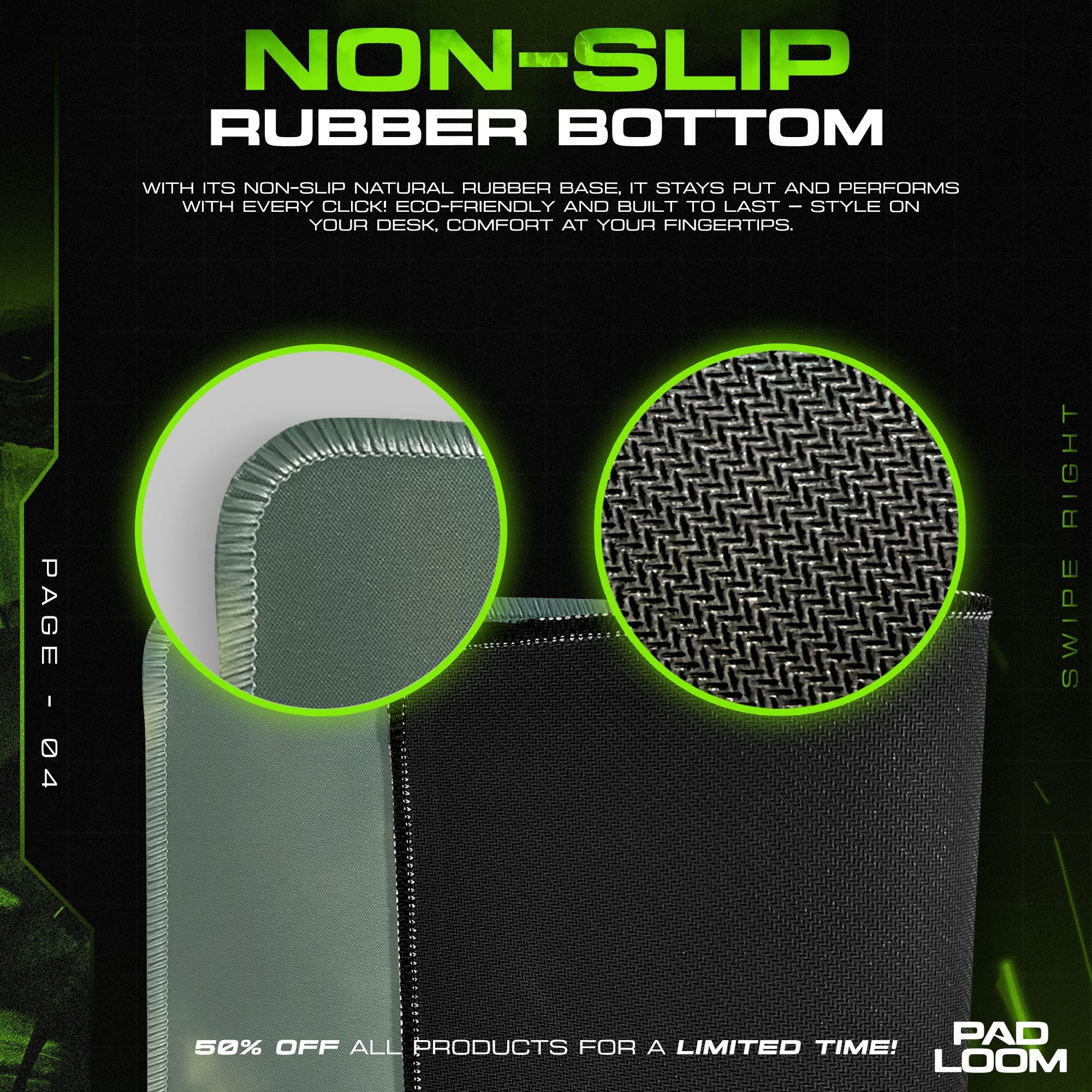 Mikasa Ackerman Mouse Pad - Wings of Freedom Anime Desk Mat Padloom