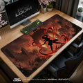 Mikasa Crimson Blades Mouse Pad – gaming desk mat by Padloom