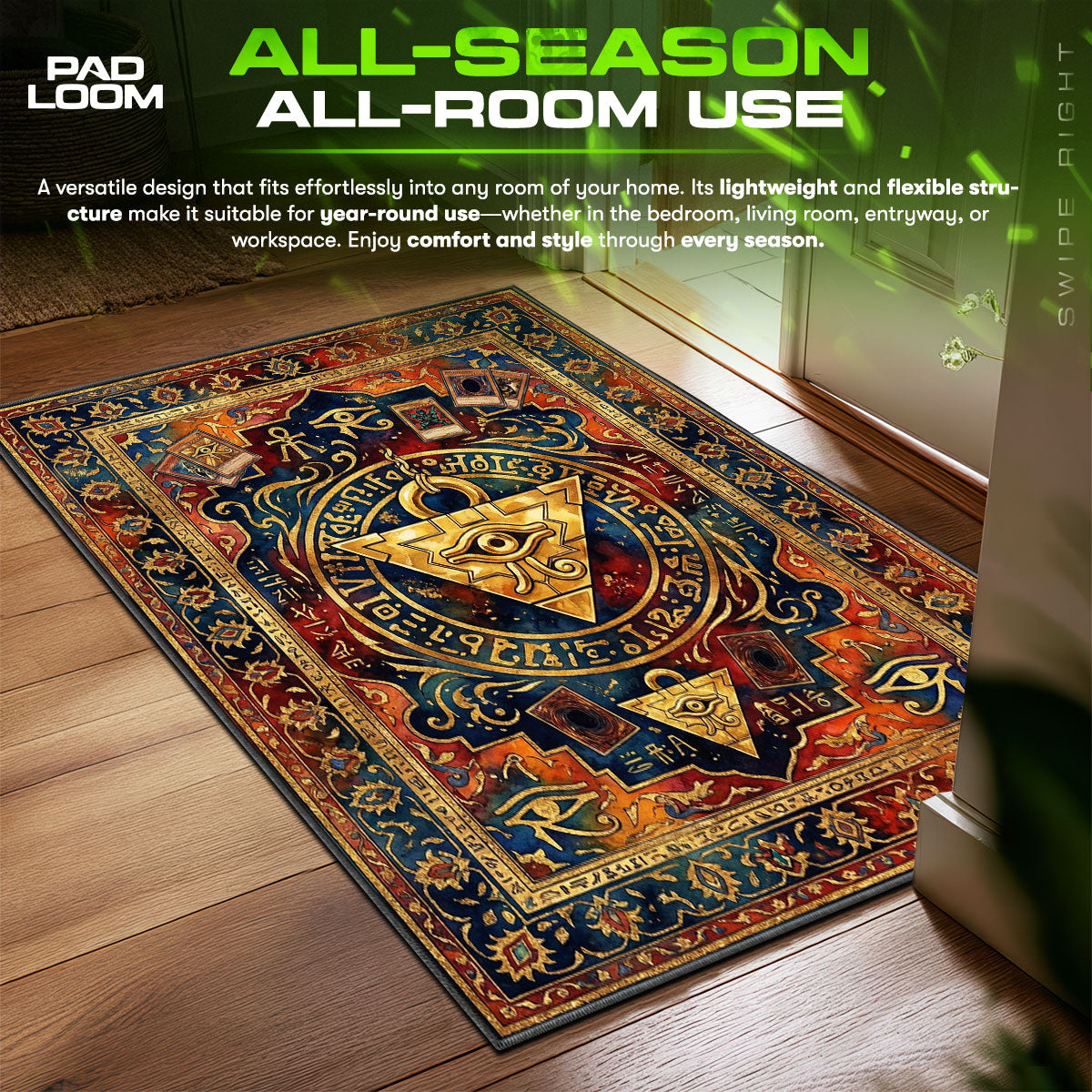 Millennium-Rätsel Antikes Relikt Teppich - Yu-Gi-Oh! Stuhlunterlage