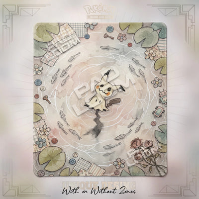Mimikyu Patchwork Spielmatte - 2-Spieler Pokémon TCG-Matte