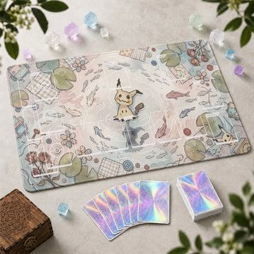 Mimikyu Pond Playmat - Pokemon TCG Mat