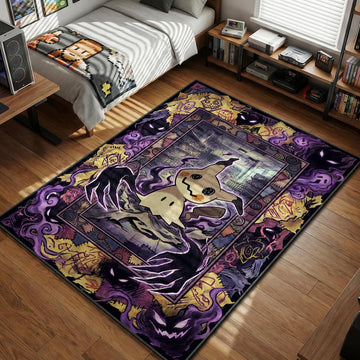 Mimikyu Shadow Stitch Rug - Pokemon Chair Mat