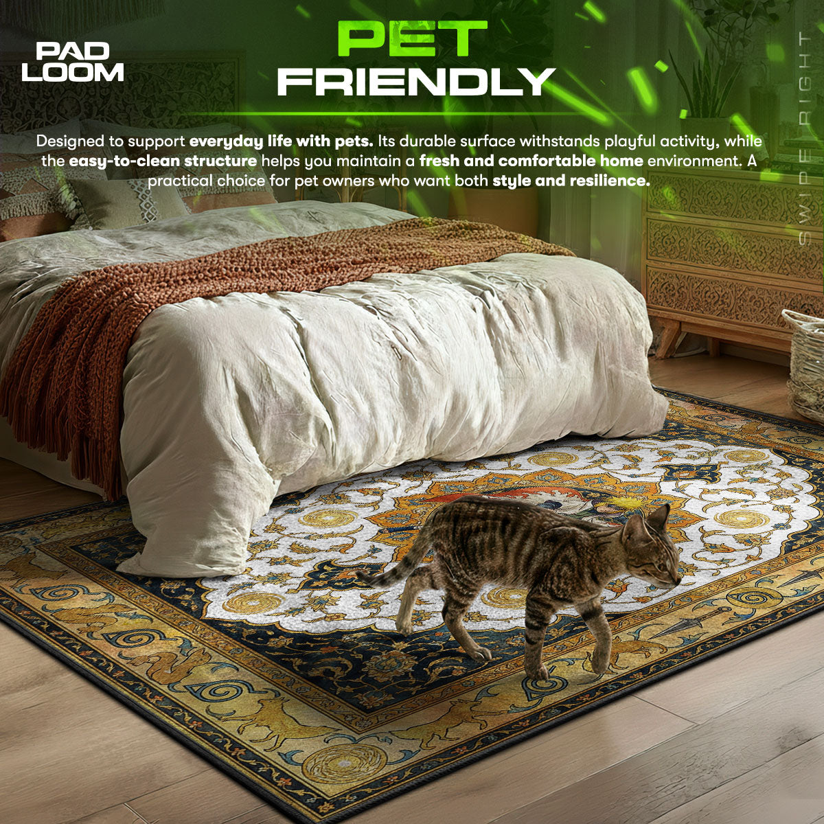 Yellow Flash Minato Rug - Naruto Shippuden Chair Mat