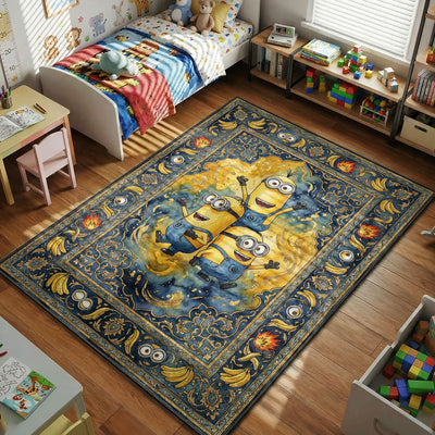 Minions Banana Party Rug - Kids Mat