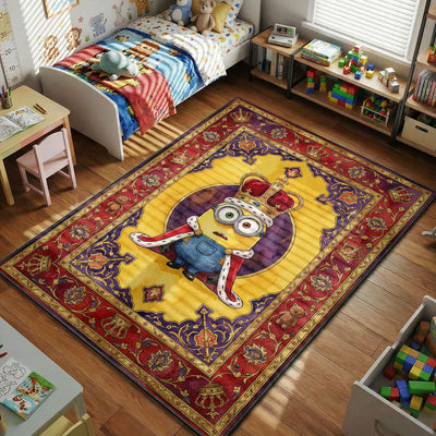 Minions King Bob Royal Rug - Kids Mat
