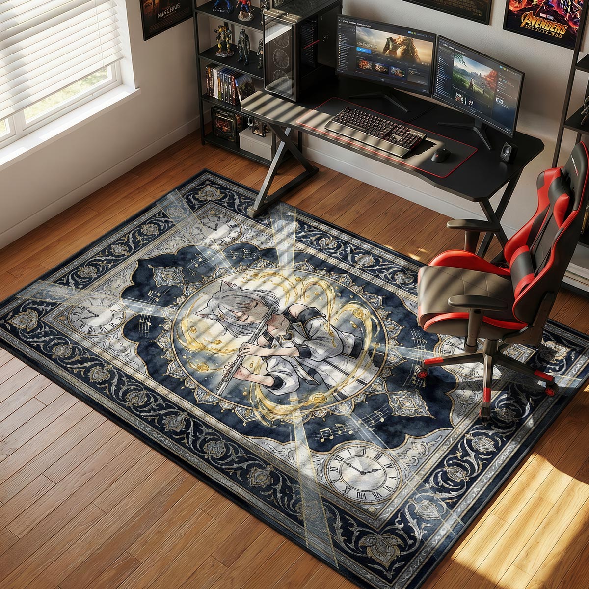 Mio Off-seer Melody Rug - Xenoblade Chair Mat