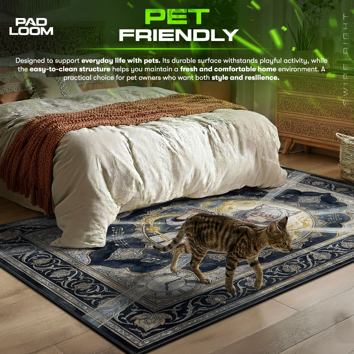 Mio Off-seer Melody Rug - Xenoblade Chair Mat