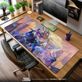 Miss Fortune Crystal City Mouse Pad, League Prestige Gaming Desk Mat Padloom