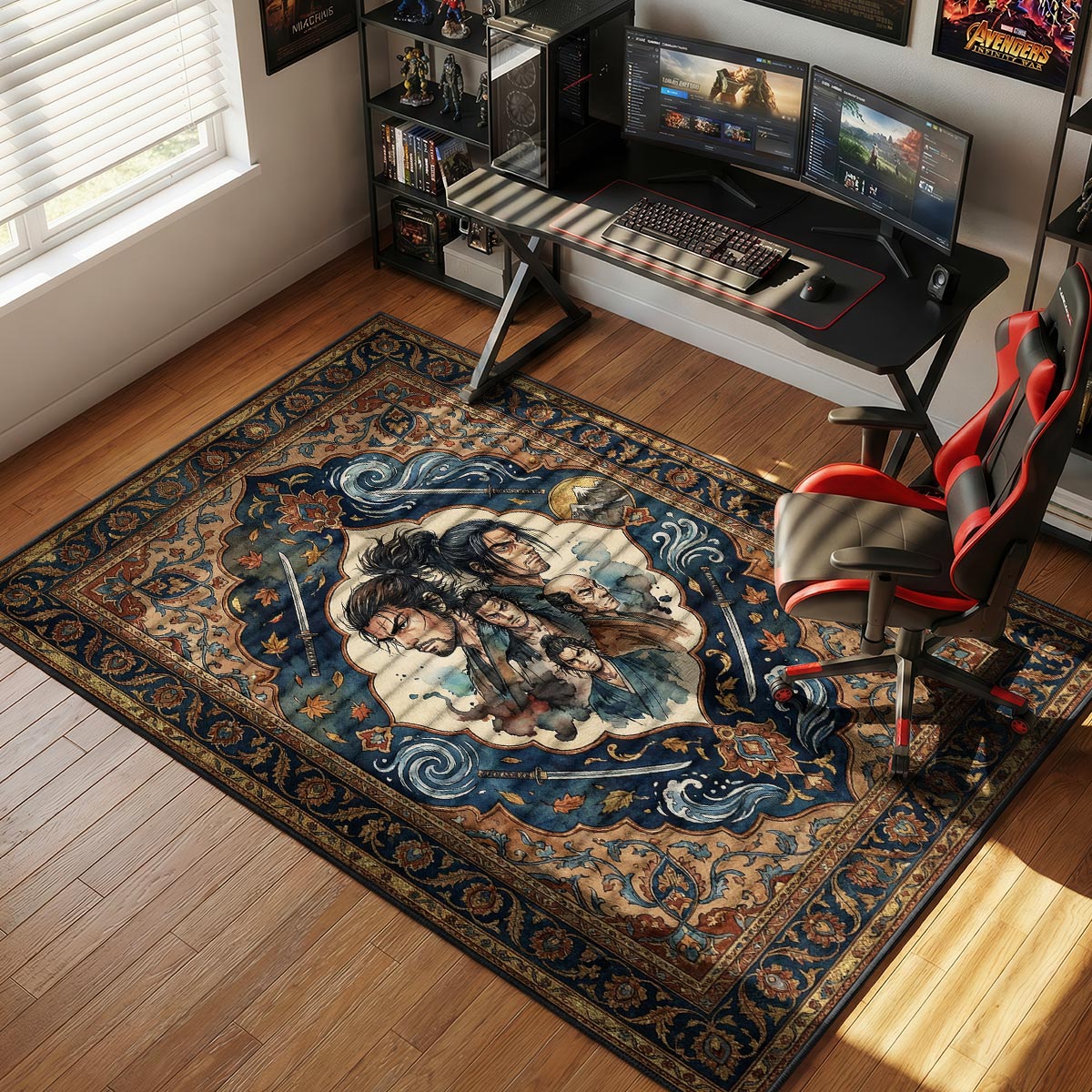 Miyamoto Musashi Legacy Rug - Vagabond Chair Mat