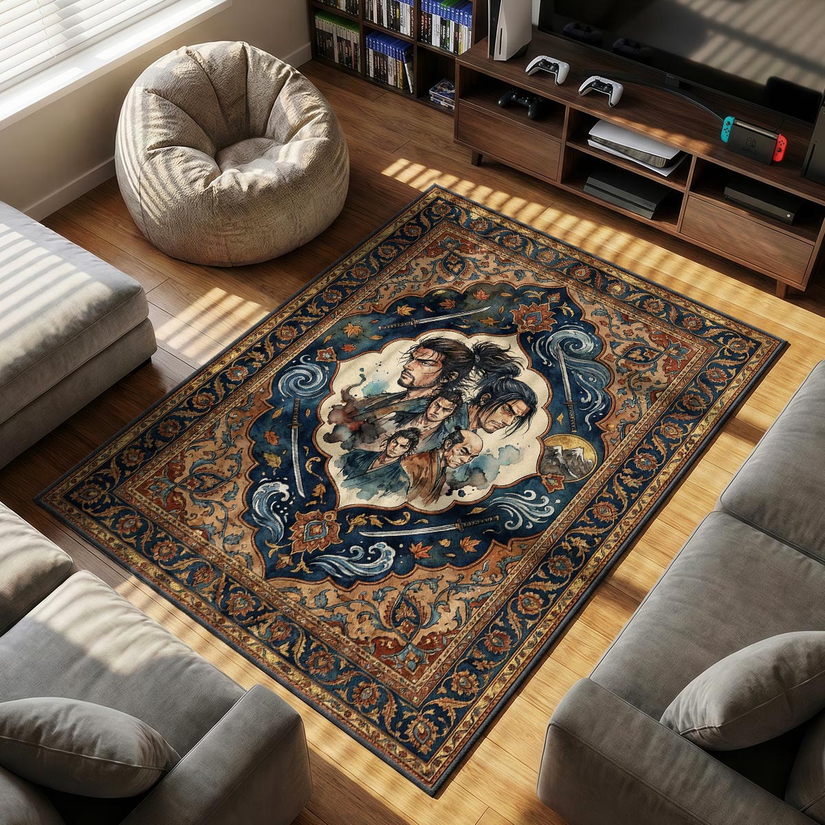 Miyamoto Musashi Legacy Rug - Vagabond Chair Mat