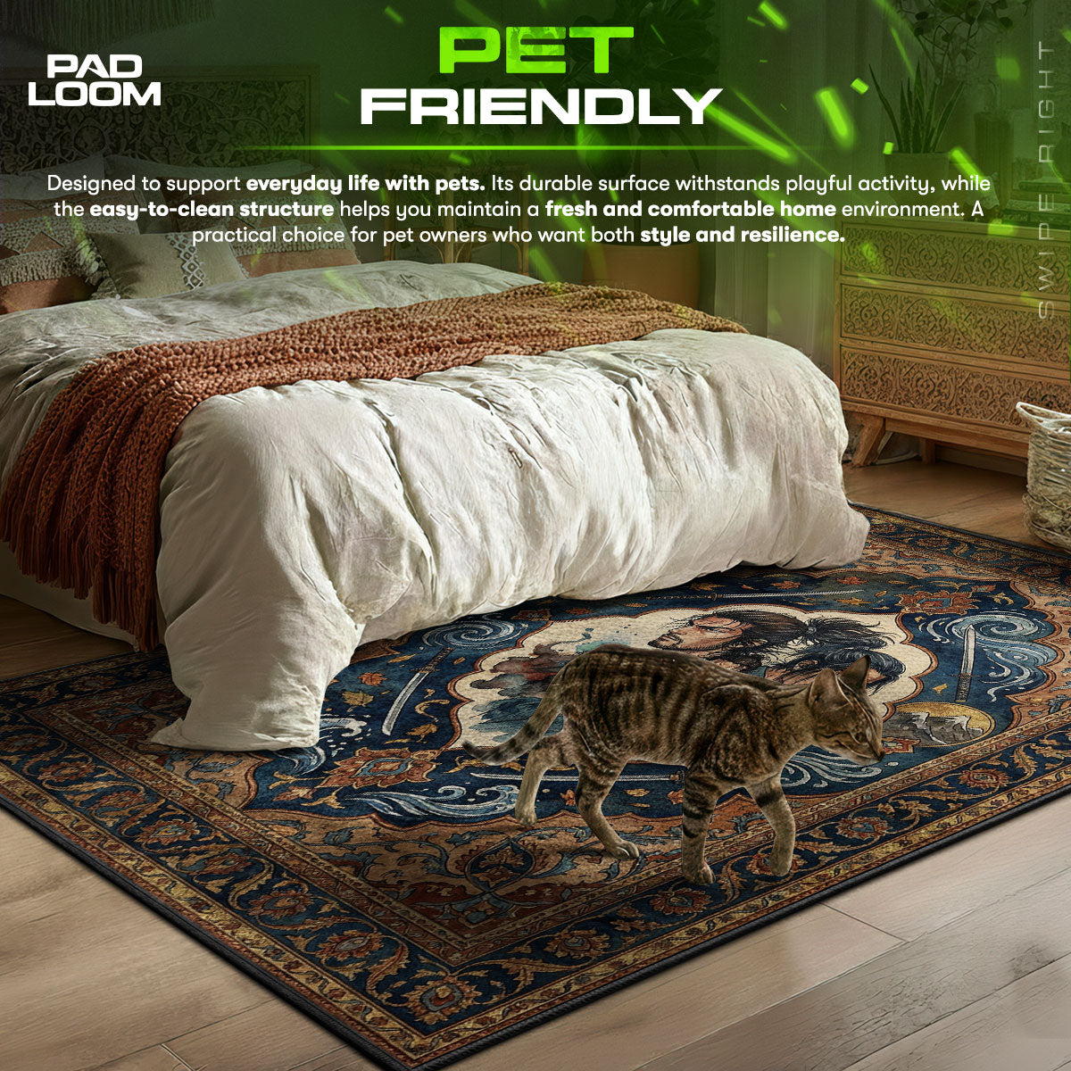 Miyamoto Musashi Legacy Rug - Vagabond Chair Mat