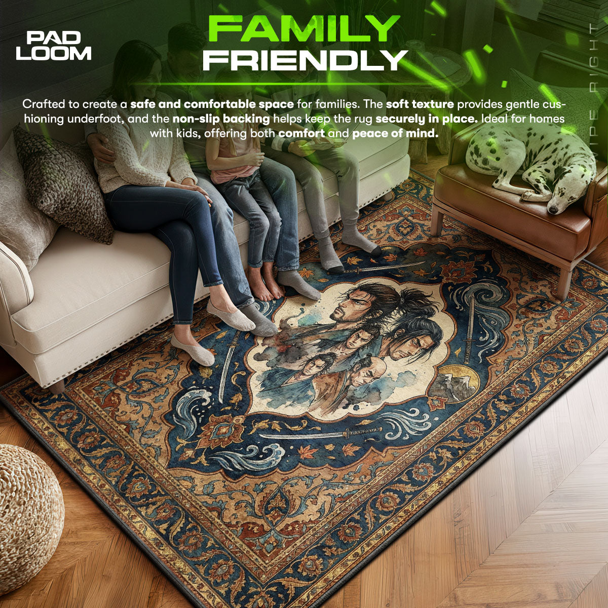 Miyamoto Musashi Legacy Rug - Vagabond Chair Mat