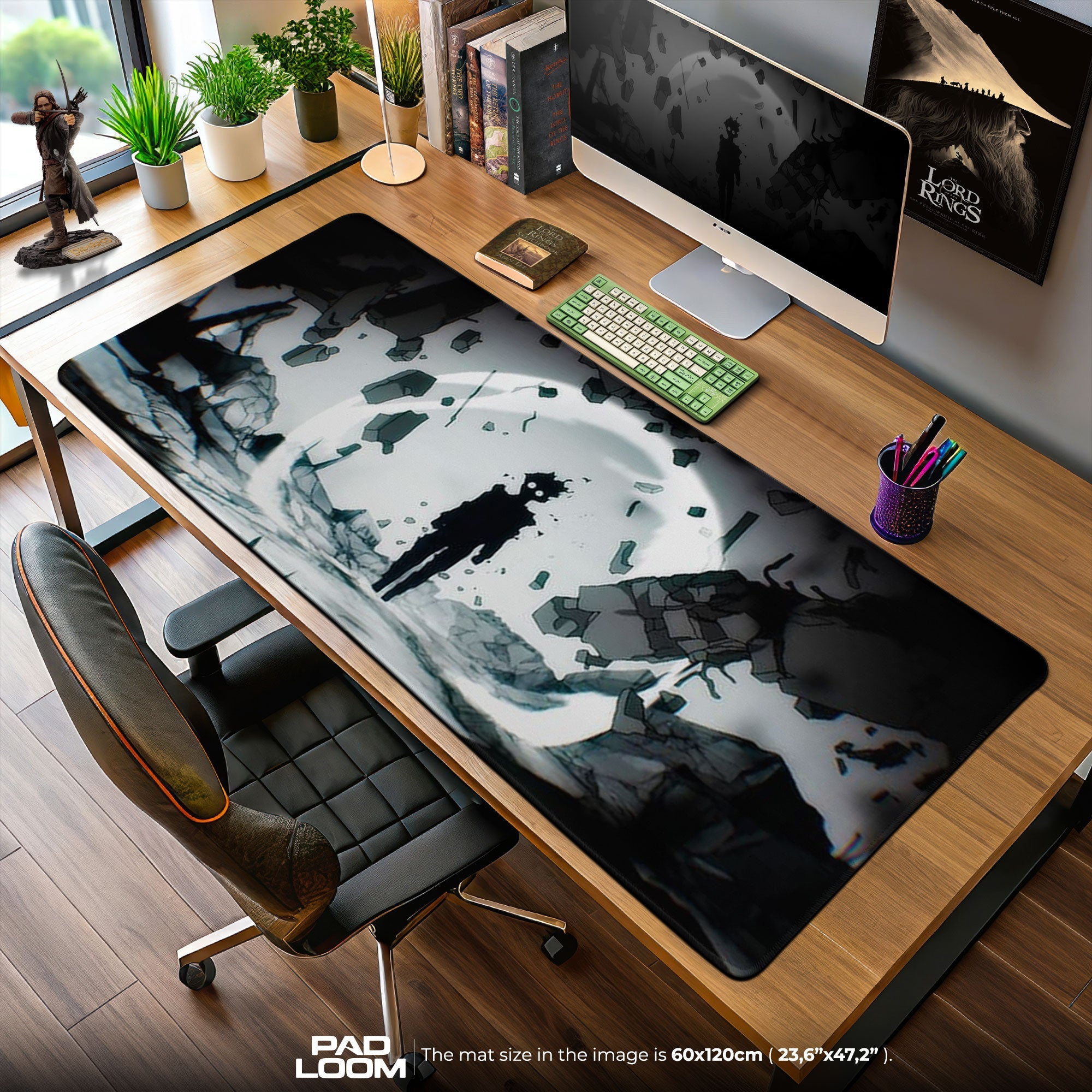 Mob Psycho Mouse Pad - 100% Power Anime Desk Mat Padloom