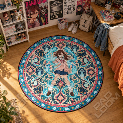 Momo Reaching Round Rug - Dandadan Chair Mat