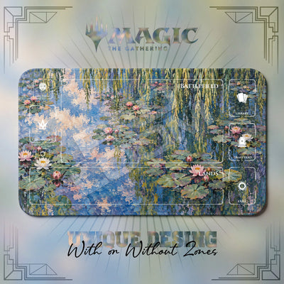 Monet Water Lily Playmat - MTG Magic Mat