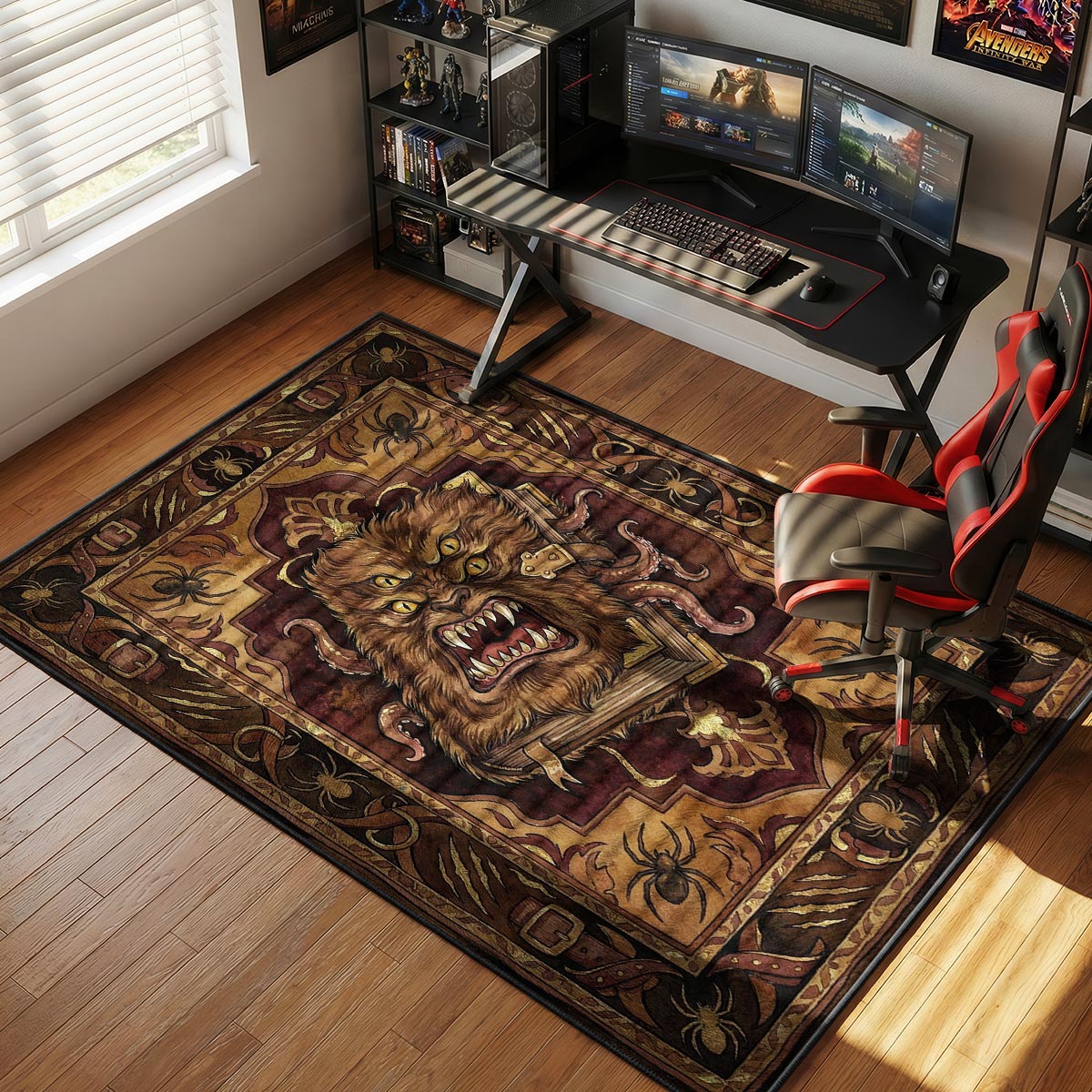 Monster Book Monsters Harry Potter Room rug — main product view