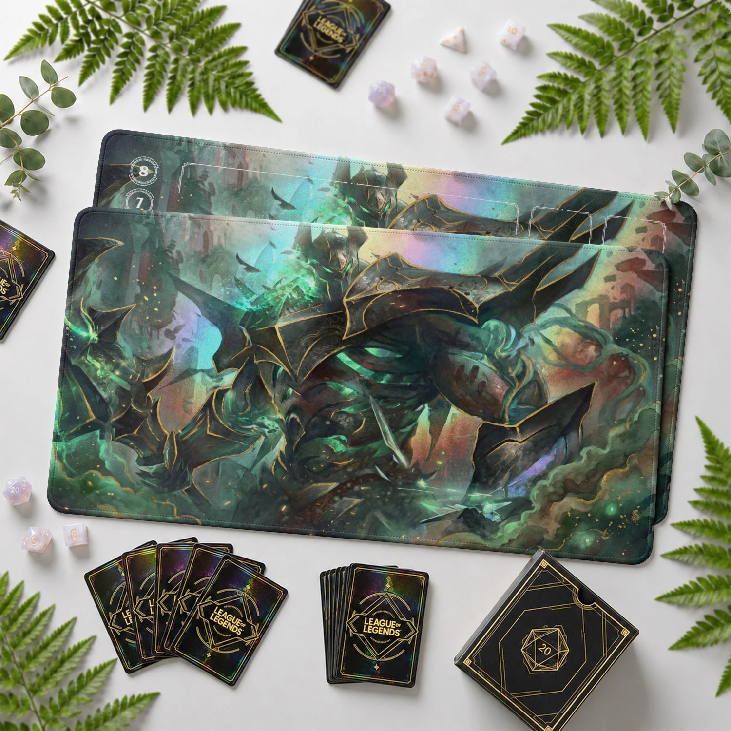 Mordekaiser Revenant Playmat - LoL Riftbound TCG Mat