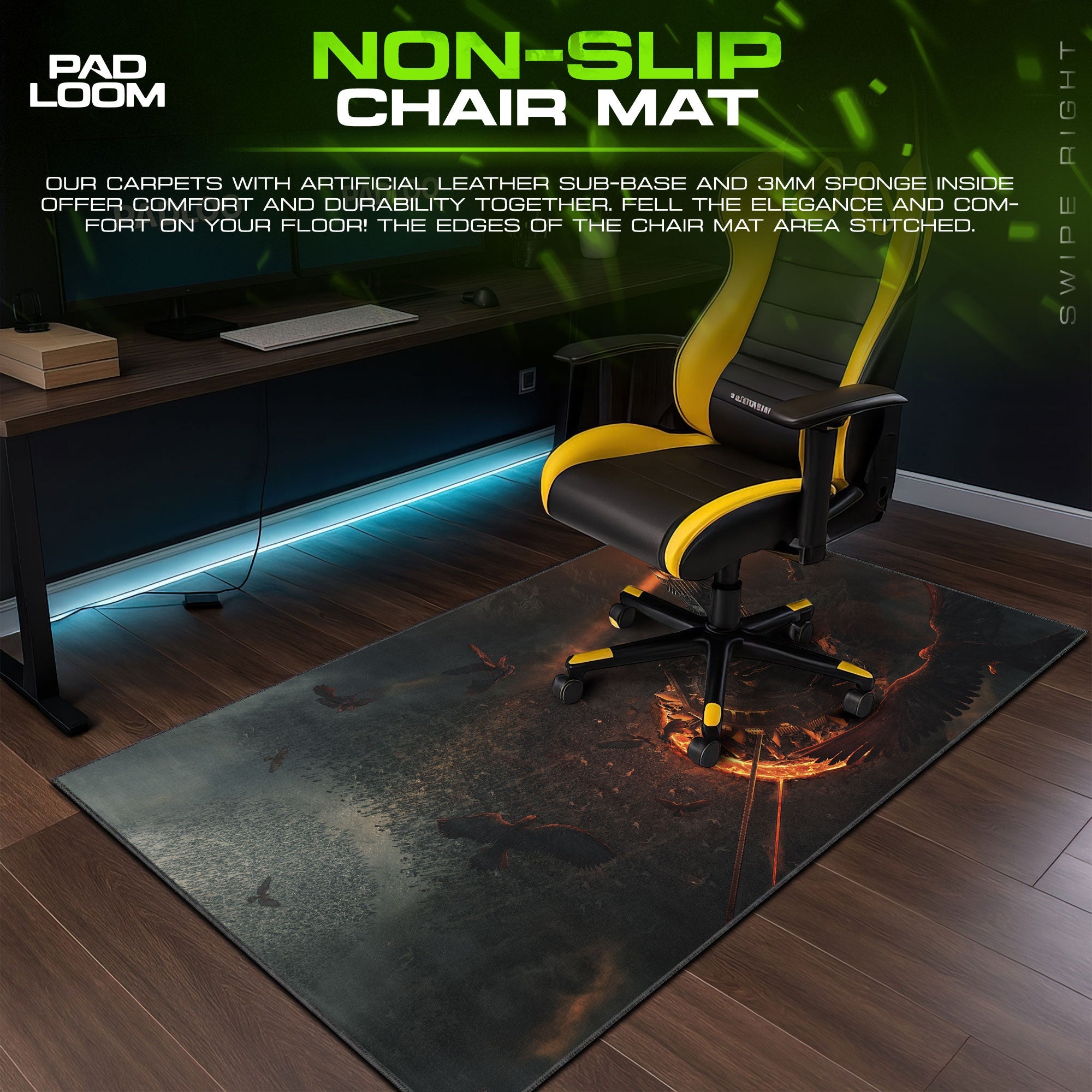 Mordor Tower Mouse Pad - LOTR Fantasy Gaming Mouse Pad Padloom