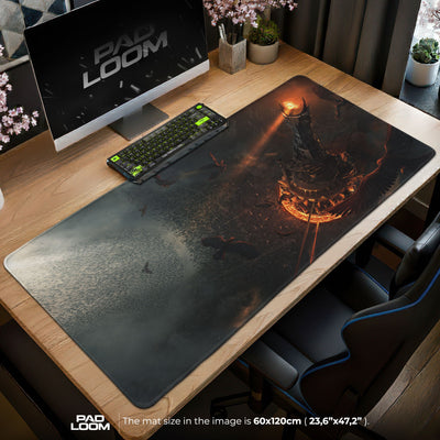 Mordor Tower Mouse Pad - LOTR Fantasy Gaming Mouse Pad