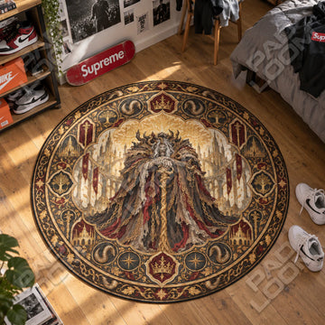 Morgott Erdtree Round Rug - Elden Ring Chair Mat