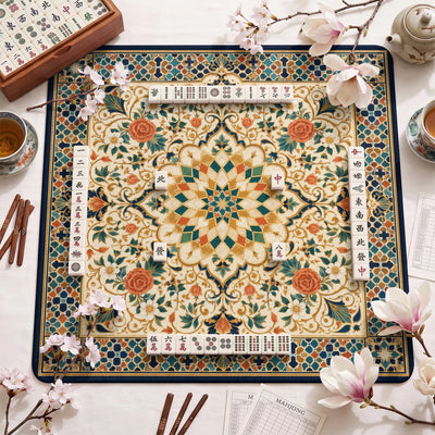 Moroccan Medallion Mahjong-Matte - Mah-Jongg Matte