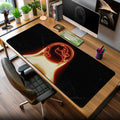 Mortal Kombat Dragon Emblem Mouse Pad – Gaming Desk Mat Padloom
