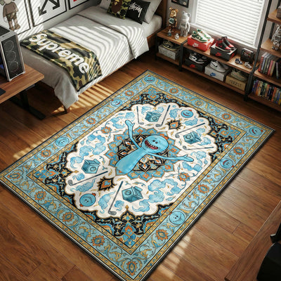 Mr Meeseeks Rug — Rick and Morty Cartoon Area Rug