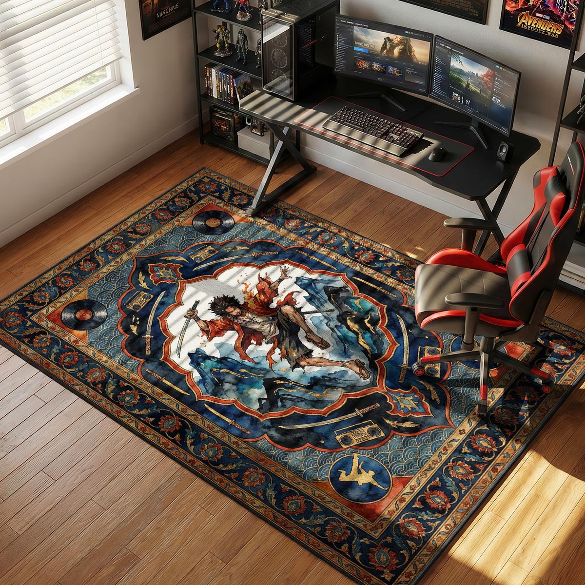 Mugen Champloo Beat Samurai Champloo Chair rug — main product view