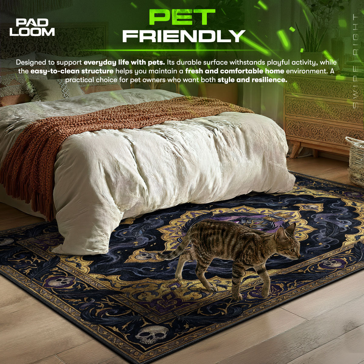 Murder of Crows Vigor Rug - BioShock Infinite Chair Mat