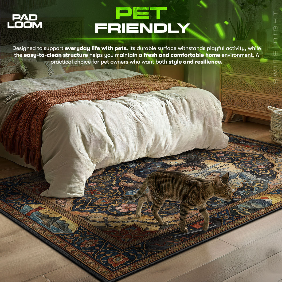 Musashi & Kojiro Rivals Rug - Vagabond Chair Mat