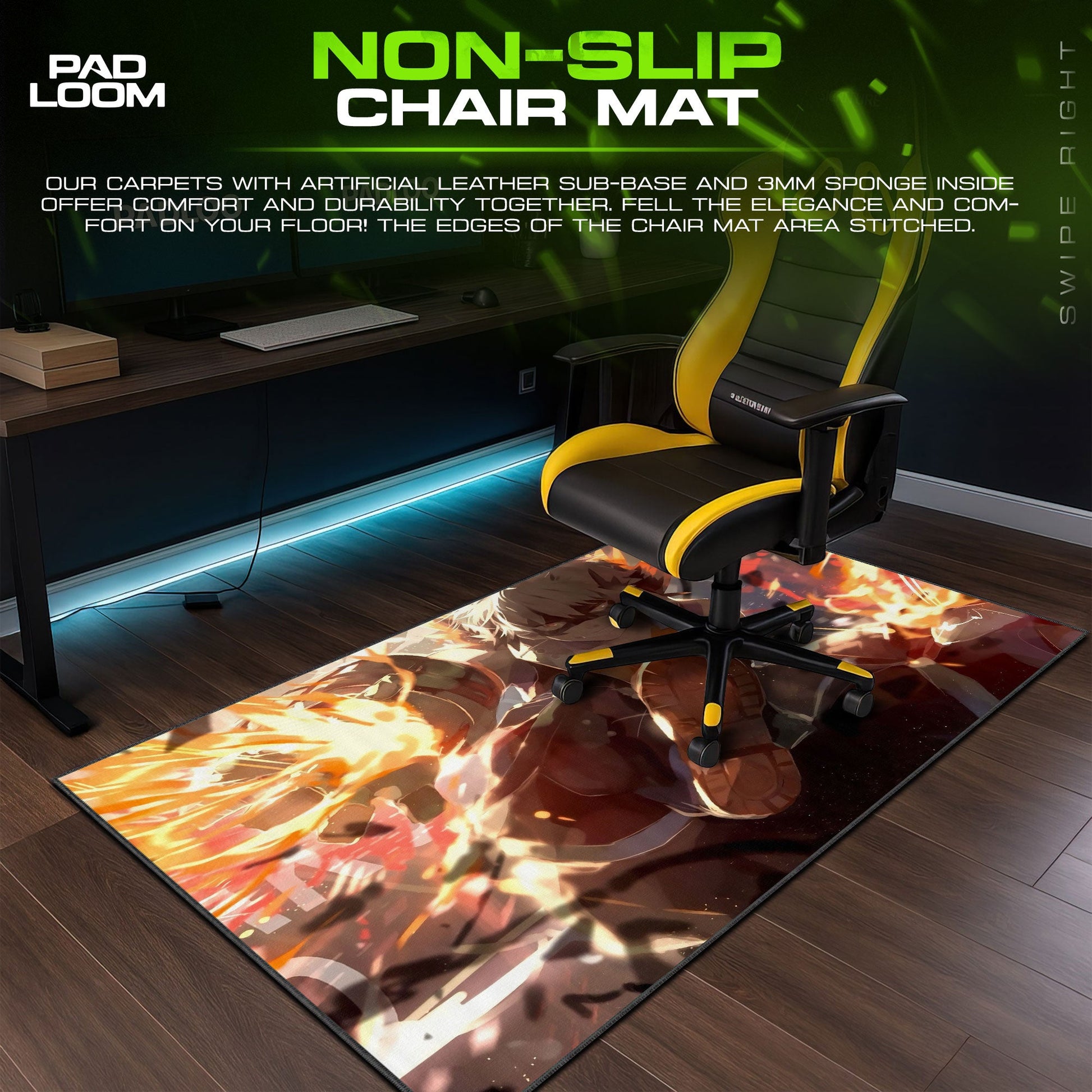 My Hero Academia Mouse Pad - Rival Clash Anime Desk Mat Padloom