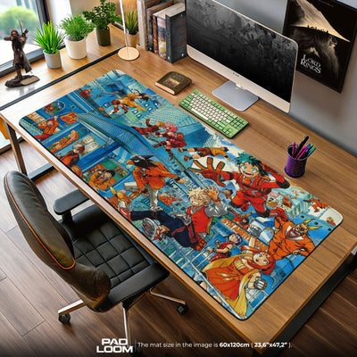 My Hero Academia UA High Students Mauspad – Anime Gaming Schreibtischunterlage