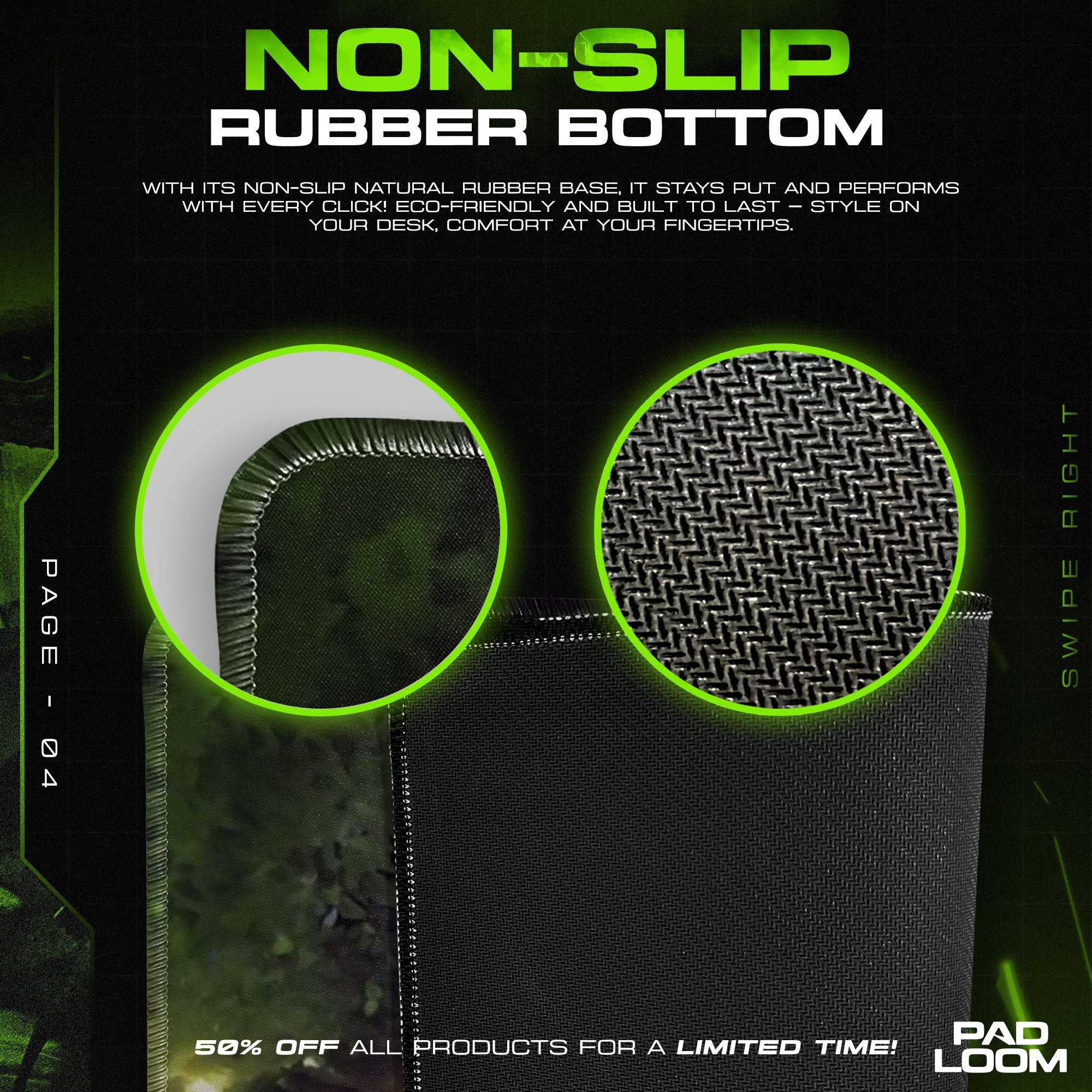 Totoro Forest Dance Mouse Pad - Studio Ghibli Anime Desk Mat Padloom