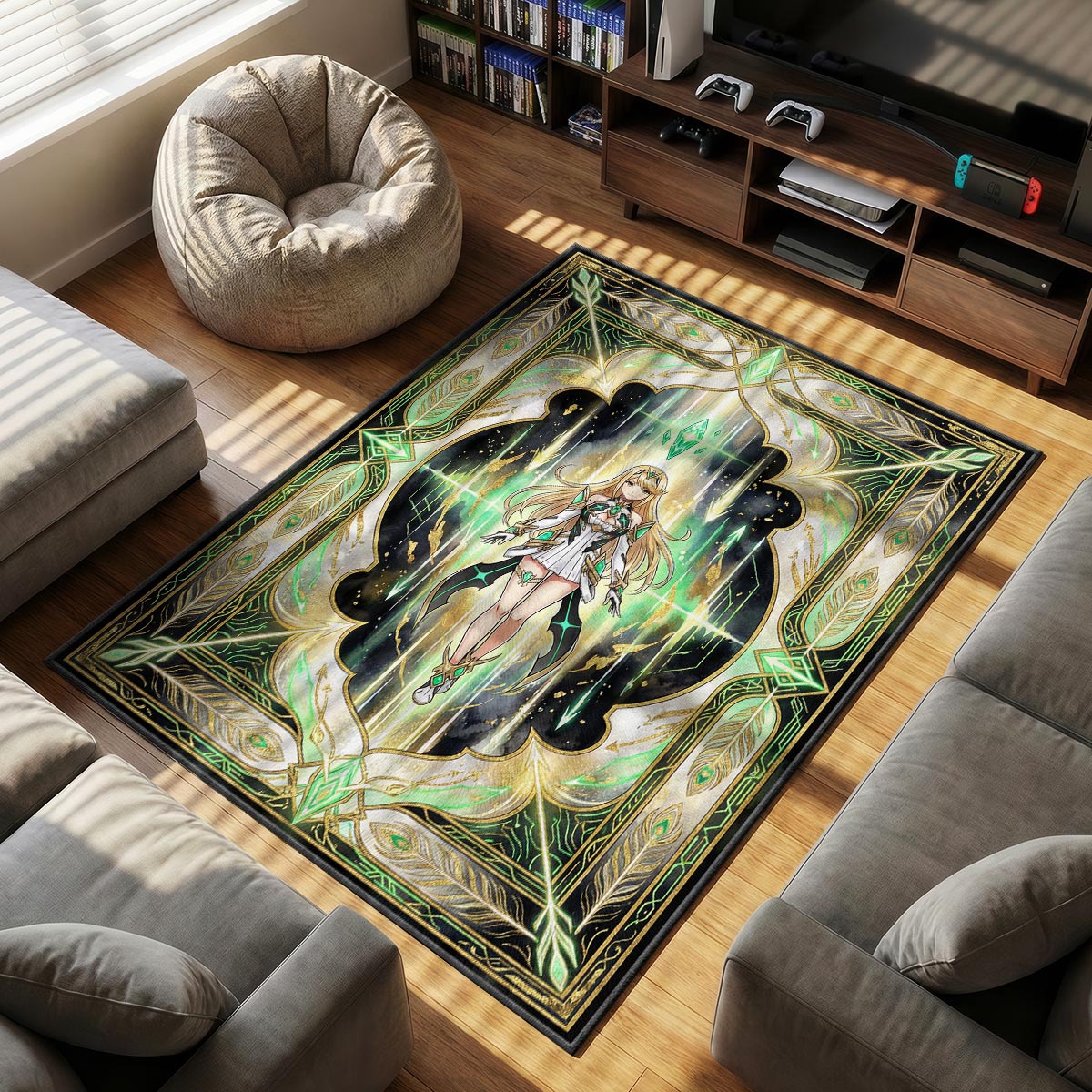 B-12 Rotes Protokollteppich - Streunende Stuhlmatte