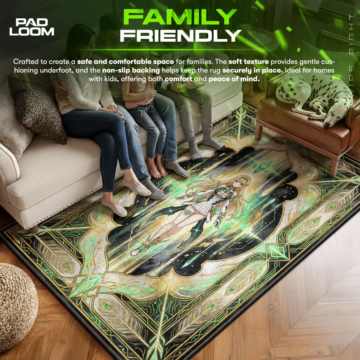 B-12 Rotes Protokollteppich - Streunende Stuhlmatte