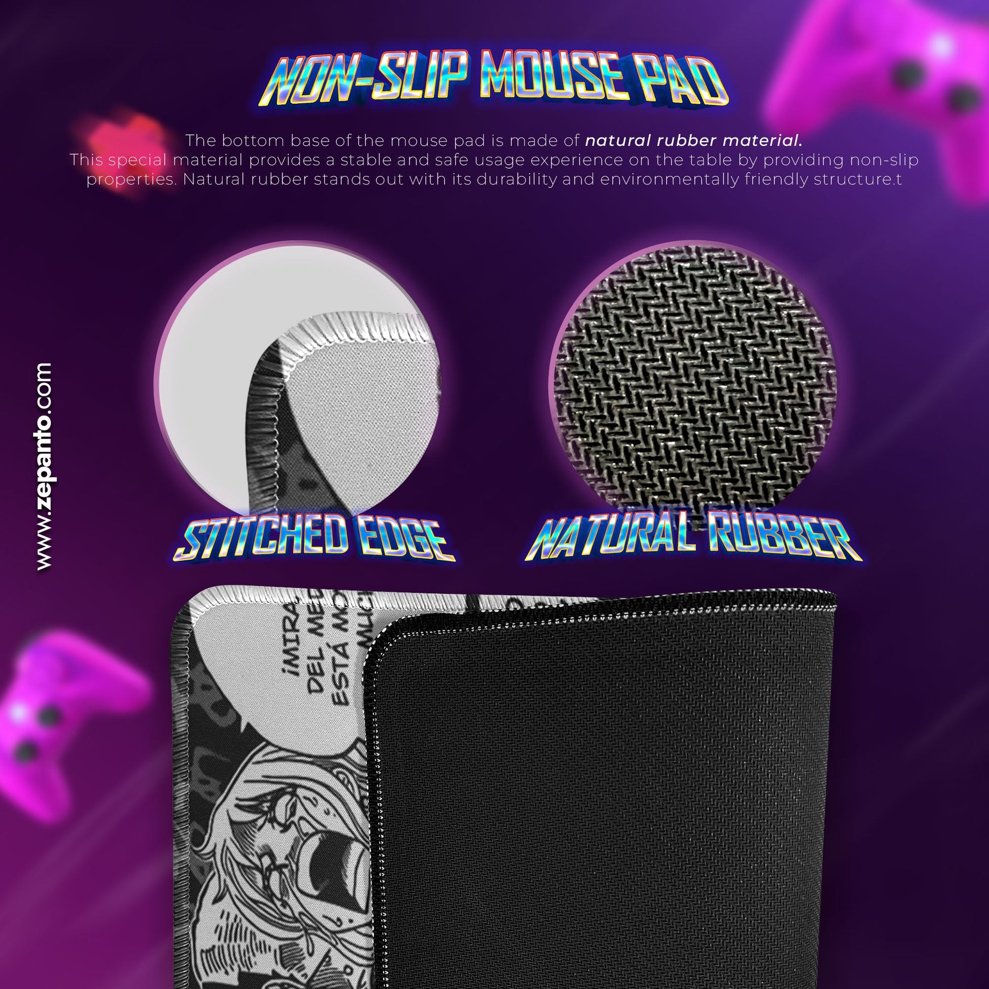 Nami Mouse Pad - One Piece Gold Manga Desk Mat Padloom