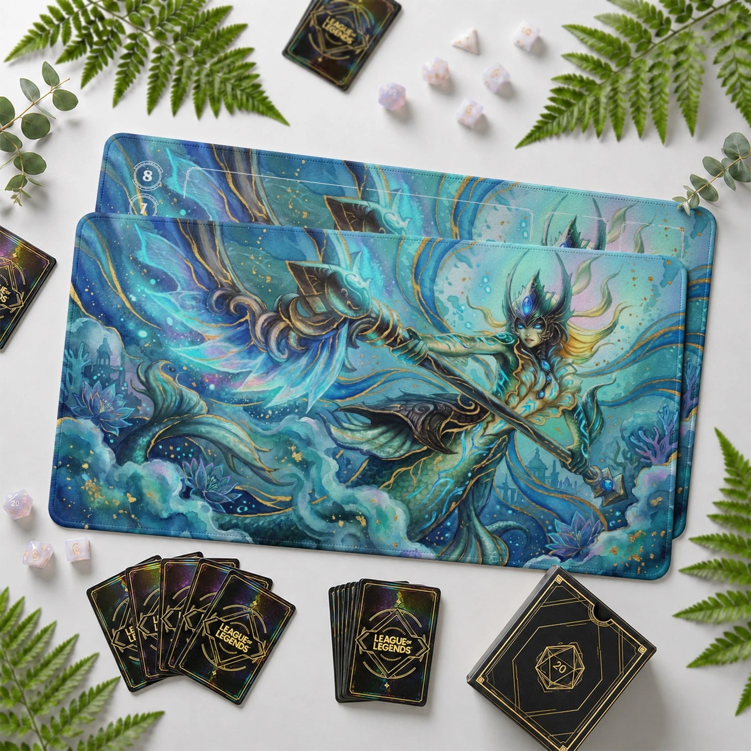 Nami Tidecaller Playmat - LoL Riftbound TCG Mat