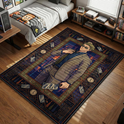 Kento Nanami Overtime Ratio Rug - Jujutsu Kaisen Chair Mat