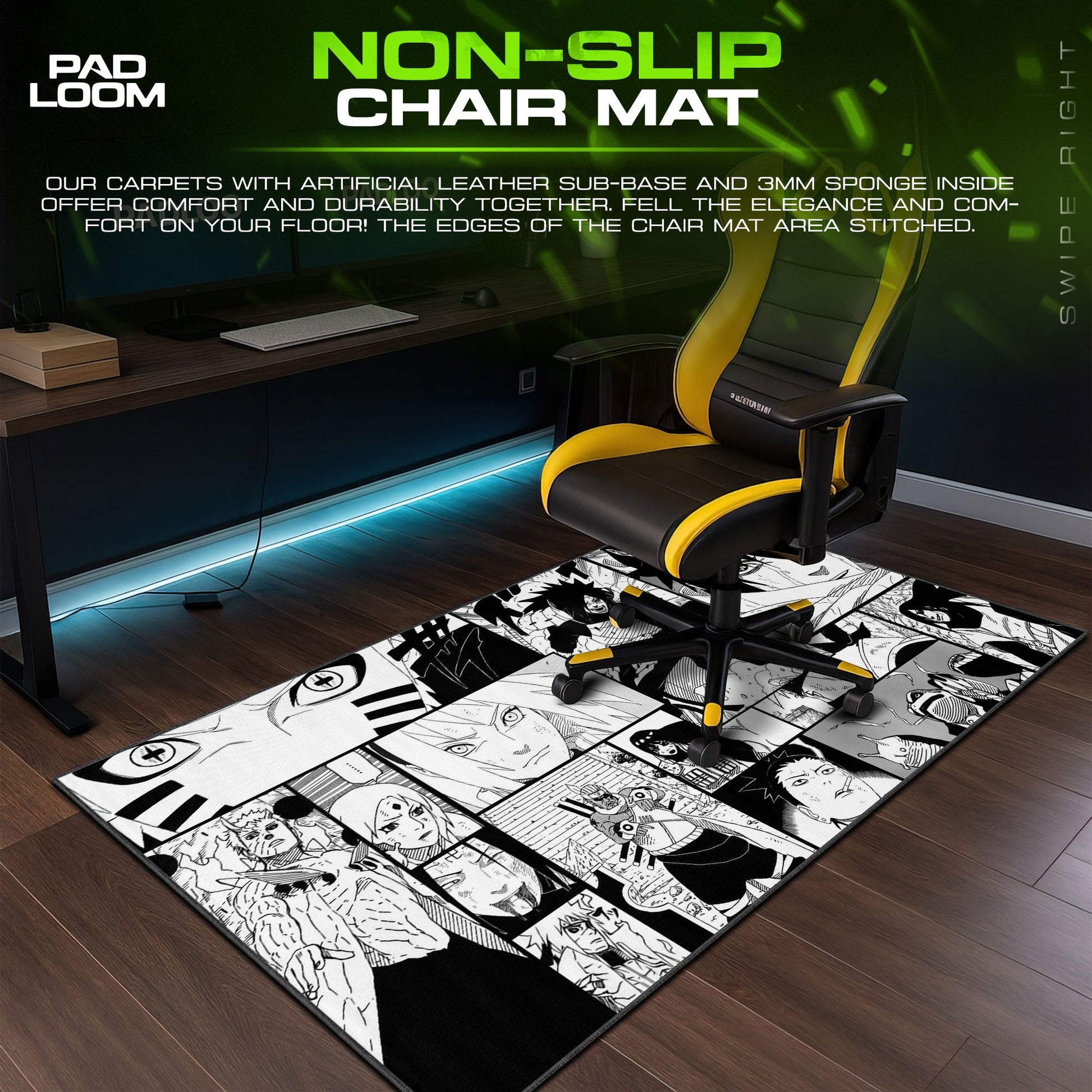 Paw Patrol City Rescue Mouse Pad - Adventure Kids Desk Mat Padloom