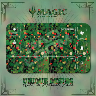 Nasturtium Garden Playmat - MTG Magic Mat